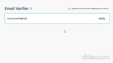 Email Verification Demo