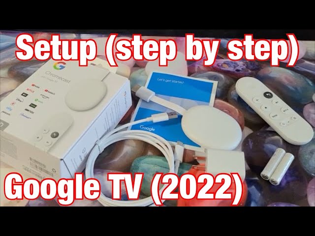 Chromecast with Google TV (HD): How to Install u0026 Setup (step by step) class=