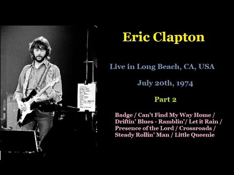 ERIC CLAPTON LIVE FROM MOUNTAIN VIEW 2CD GOLDFINGER GER-137A B CROSSRO –  steady storm