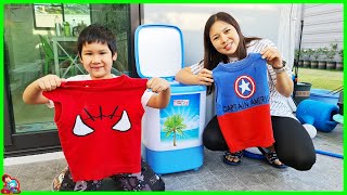 น้องบีม | รีวิวเครื่องซักผ้าจิ๋ว