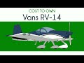 Vans RV-14 Cost of Ownership