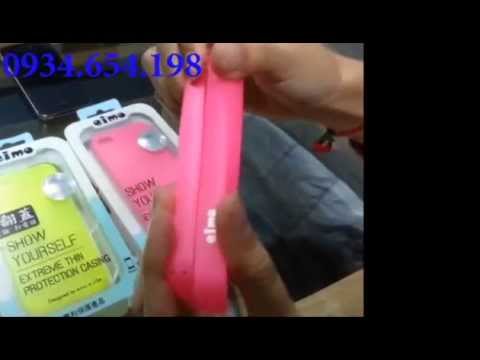 Ốp lưng silicon iphone Eimo cho iphone 5 và iphone 4