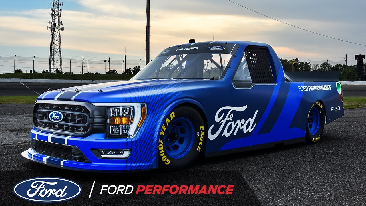 Ford unveils new-look F-150 for 2022 NASCAR Truck Series