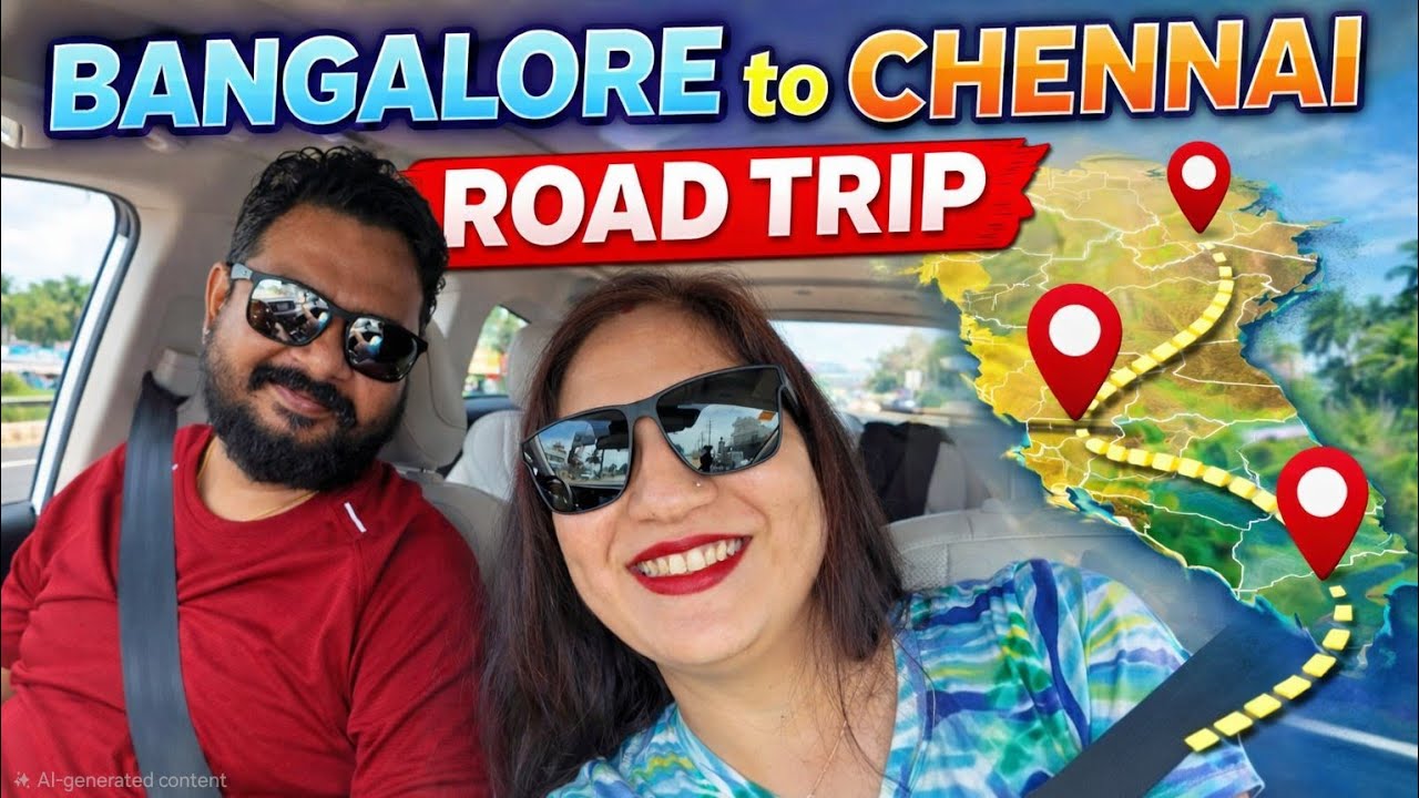 Bangalore to Chennai Road Trip | Toll Prices, Best Eateries & Shopping Spots | Enjoy Preeti Vlogs