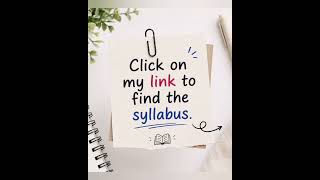 BSc Nursing 1st Semester Full Syllabus PDF 📚🩺 Link in Description #shorts