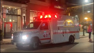 Chicago Fire Dept Ambulance 41 Transporting Truck 3 Chicago Fire Dept Ambulance 41 Transporting Truck 3