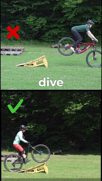 How to jump: Avoid nose dives on Mountain Bike Jumps - MTB Jump Technique #mtbcoaching