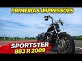 ANDEI NA SPORTSTER 883R! A "Esportiva" de Ferro Quebra as Costas? | Primeiras Impressões