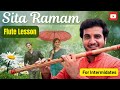 Chinmay Gaur Learn Flute With Ease Step By Step Sita Ramam BGM Lesson For All Levels