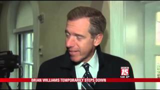 Brian Williams Stepping Aside For next Several Days