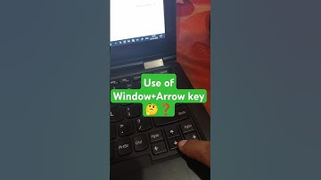 🤔Window+Arrow key❓#computer #simpracomputer #ytshorts #arrowkeys #shorthand #computertips #symbols