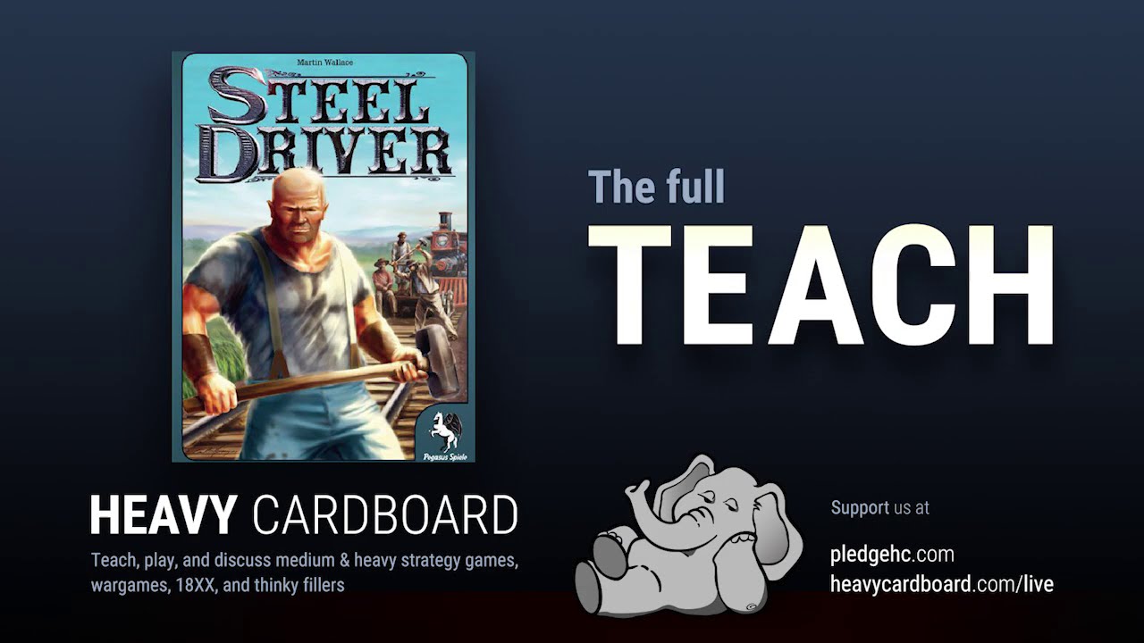 How to Play only - Steel Driver How to Play by Heavy Cardboard
