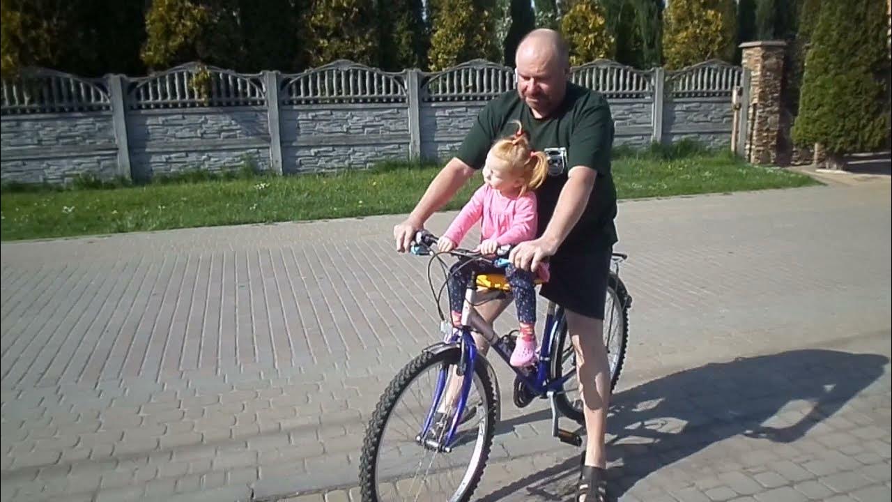 Удобное велосипедное кресло (сидушка) для ребенка! (за 1 час) - YouTube