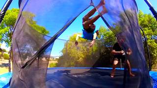 Insane Trampolining Ft Gtramp Jack, Benji, Seb And Jo Broke Thumb