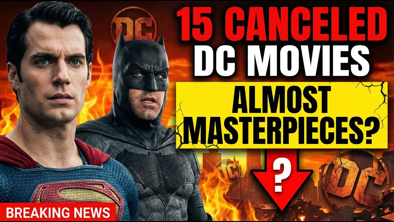 15 Canceled DC Movies That Were Almost Masterpieces (2025)