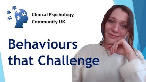 Behaviours that Challenge