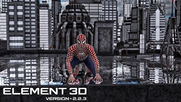 Element 3D V2.2.3 Bangla Tutorial | After Effects 2022