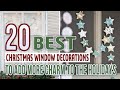 20 Best Christmas Window Decorations To Add More Charm To The Holidays
