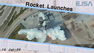 Starship Launch 13 Launch Attempt (Scrubbed) - 16th Jul 2026