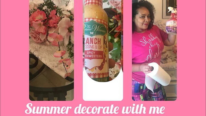 Summer decorate with me