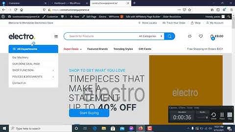 How to electro theme color change one click