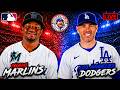 ⚾ Los Angeles Dodgers vs Miami Marlins LIVE 🔴 | MLB Watch Party ⚾ (Play-by-Play &amp; Reactions)