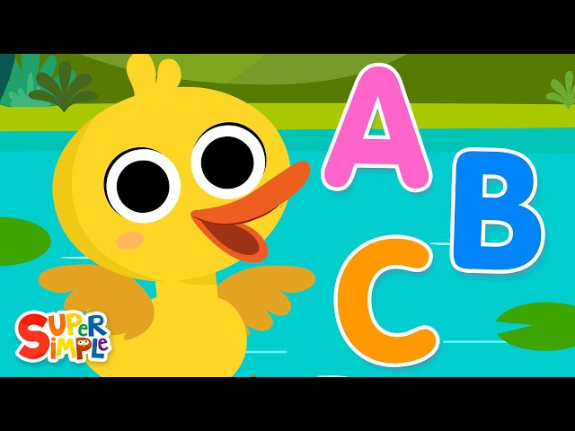 ABC Quack | Super Simple ABCs | Kids Alphabet Songs - Videos For Kids