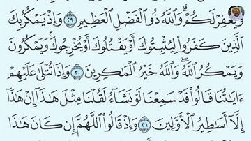 (08) سورة الأنفال الشيخ بندر عبد العزيز بليلة الآيات: 30-33