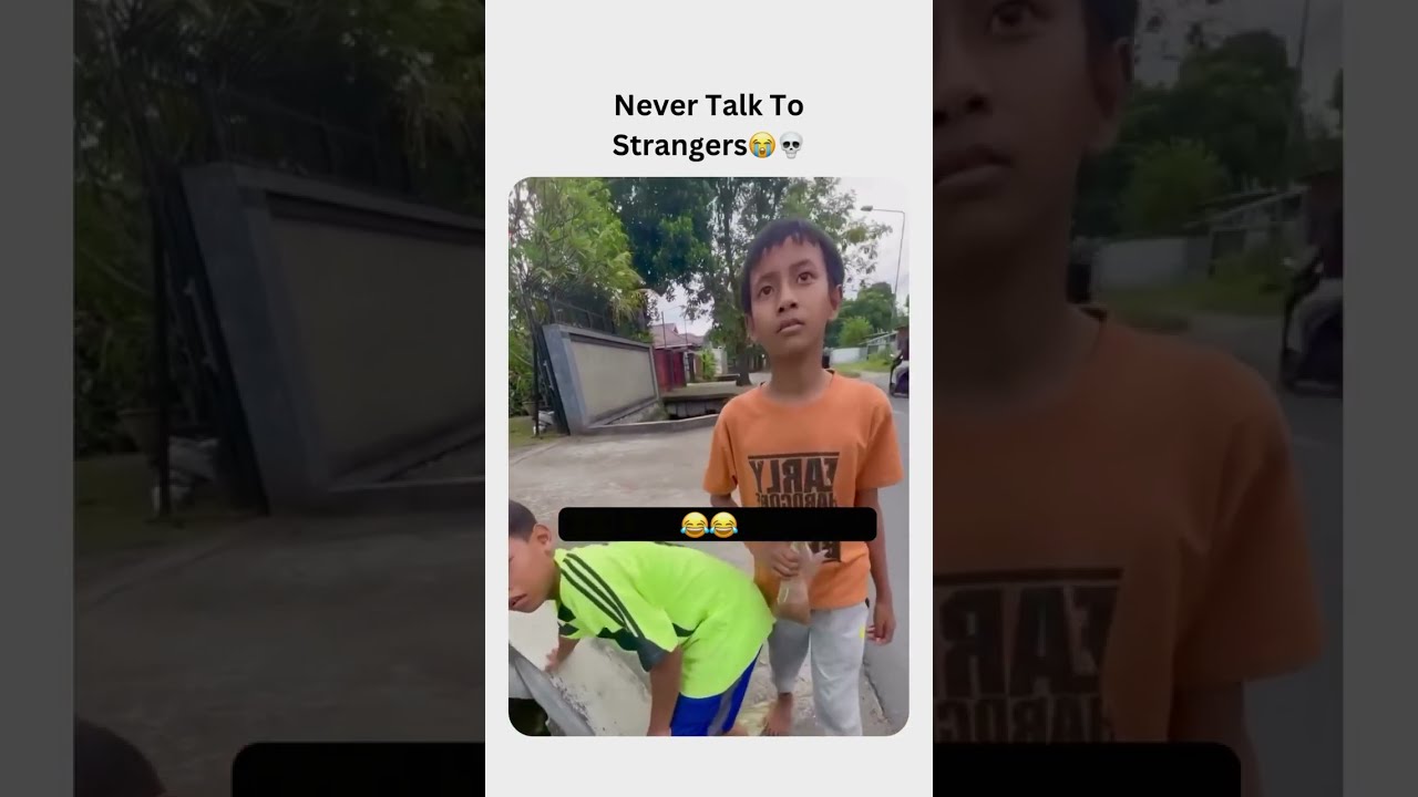 Never Talk To Stranger Funny Laugher Baby Funnyvideo Trending Viral Love