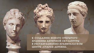 К созданию нового открытого хранения античного скульптуры в РХЦ «Старая Деревня»