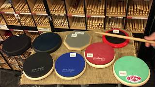 Pearl  Prologix RTOM TAMA EVANS　ドラム練習台　叩き比べ  /   Drum Practice PAD Comparison