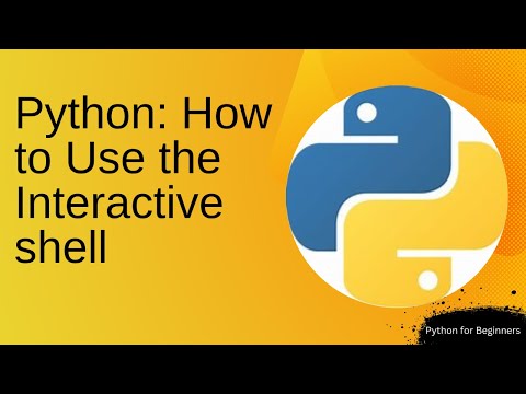 Python : How to Use the Interactive Shell - Tutorial #1