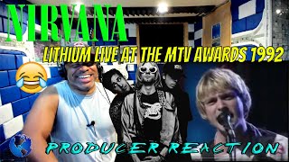 Nirvana   Lithium Live at the MTV Awards 1992 - Producer Reaction