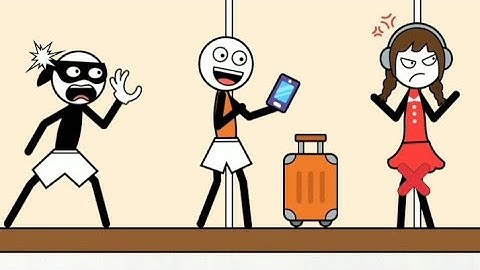 Thief Puzzle:Stick Hero Rescue - Level 1-35 Fails & Answers (WONDER GROUP Game)