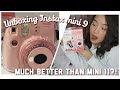 Unboxing Instax Mini 9 Clear Pink | Much better than mini 11?!