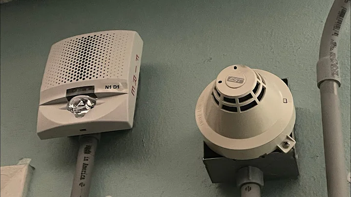 Fire Alarm System Test 3 on the EST IO64