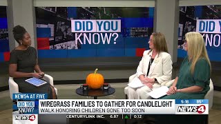 Candlelight Walk to be held for children lost too soon
