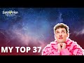 Eurovision 2024: MY TOP 37 [before the show]