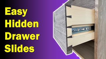 Hidden Drawer Slides | RobCosman.com