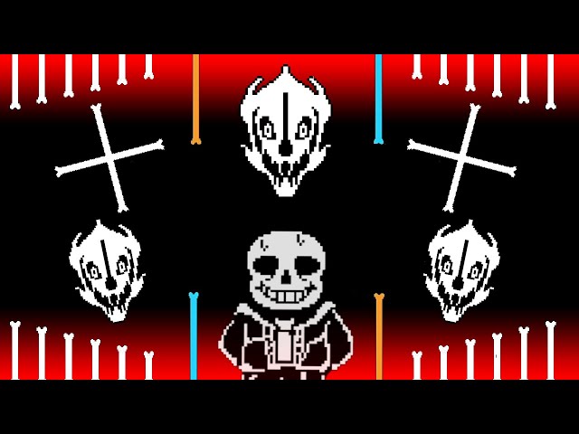 Hard Mode sans by cu (every attack need 1000 years for finish