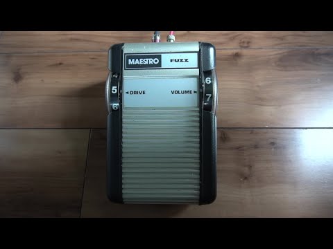 MAESTRO FUZZ MFZ-1 | test - YouTube