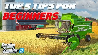 HOW TO PLAY FARMING SIMULATOR 22 | BEGINNERS GUIDE.