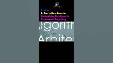 AI Journalism Awards: Recognizing Excellence in AI-powered Reporting! Part 6 #ai #viral #aiinindia
