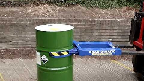 Grab-O-Matic Waist Gripper DH1 Drum Handling Attachment