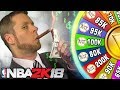 WHEEL OF RICHES! BLOWING MT On NBA2K18