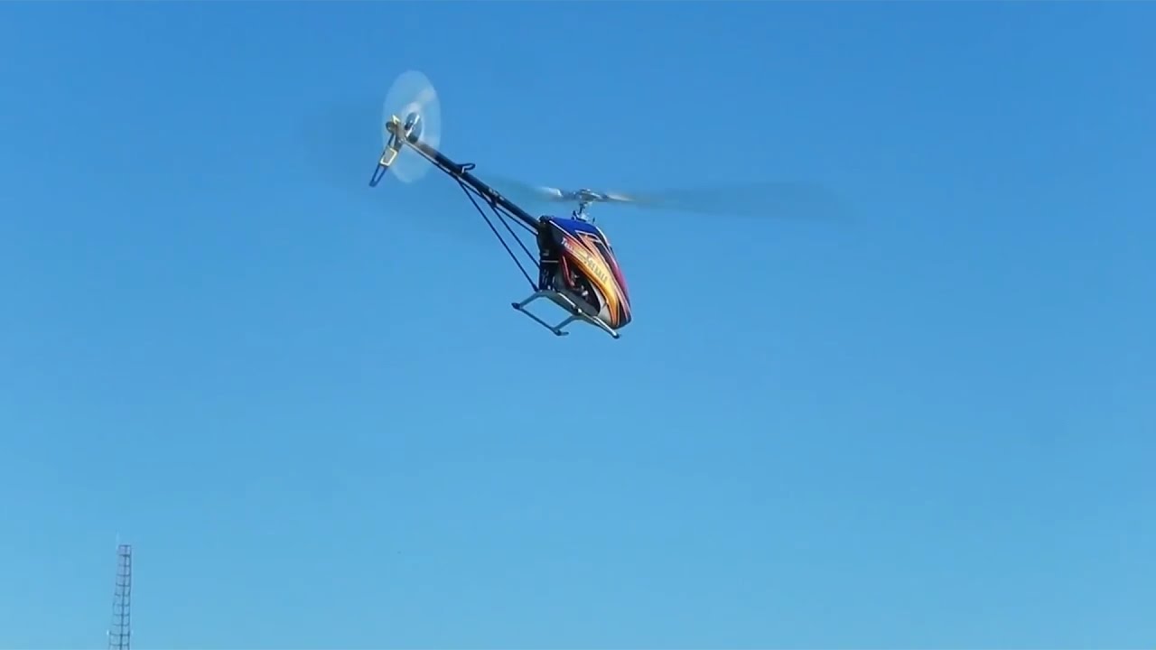 TRex800 RC Helicopter Maiden Flights 2016 08 24