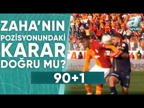 Zaha'nın Pozisyonundaki Penaltı ve Kırmızı Kart Kararı Doğru Mu? Erman Toroğlu Değerlendirdi /A Spor