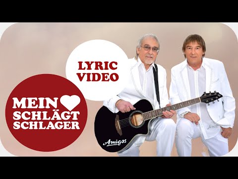 Amigos - Bella Donna Blue (Mein Herz schlägt Schlager Lyric Video)