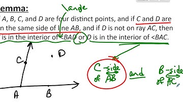 MATH335 Content - Betweenness of Rays