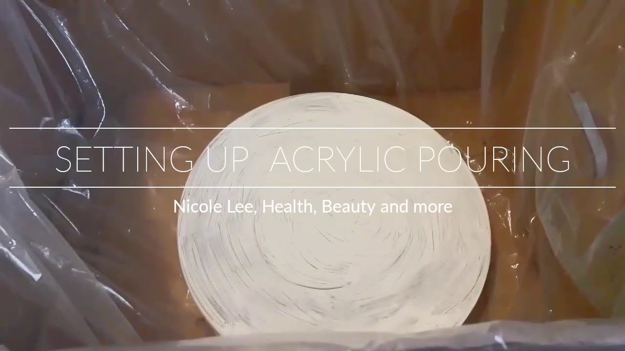 Preparing for vinyl record Acrylic Pour YouTube